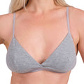 Wire-Free Cotton Triangle Bra for Ultimate Comfort and Support - Shopthatapp.ca