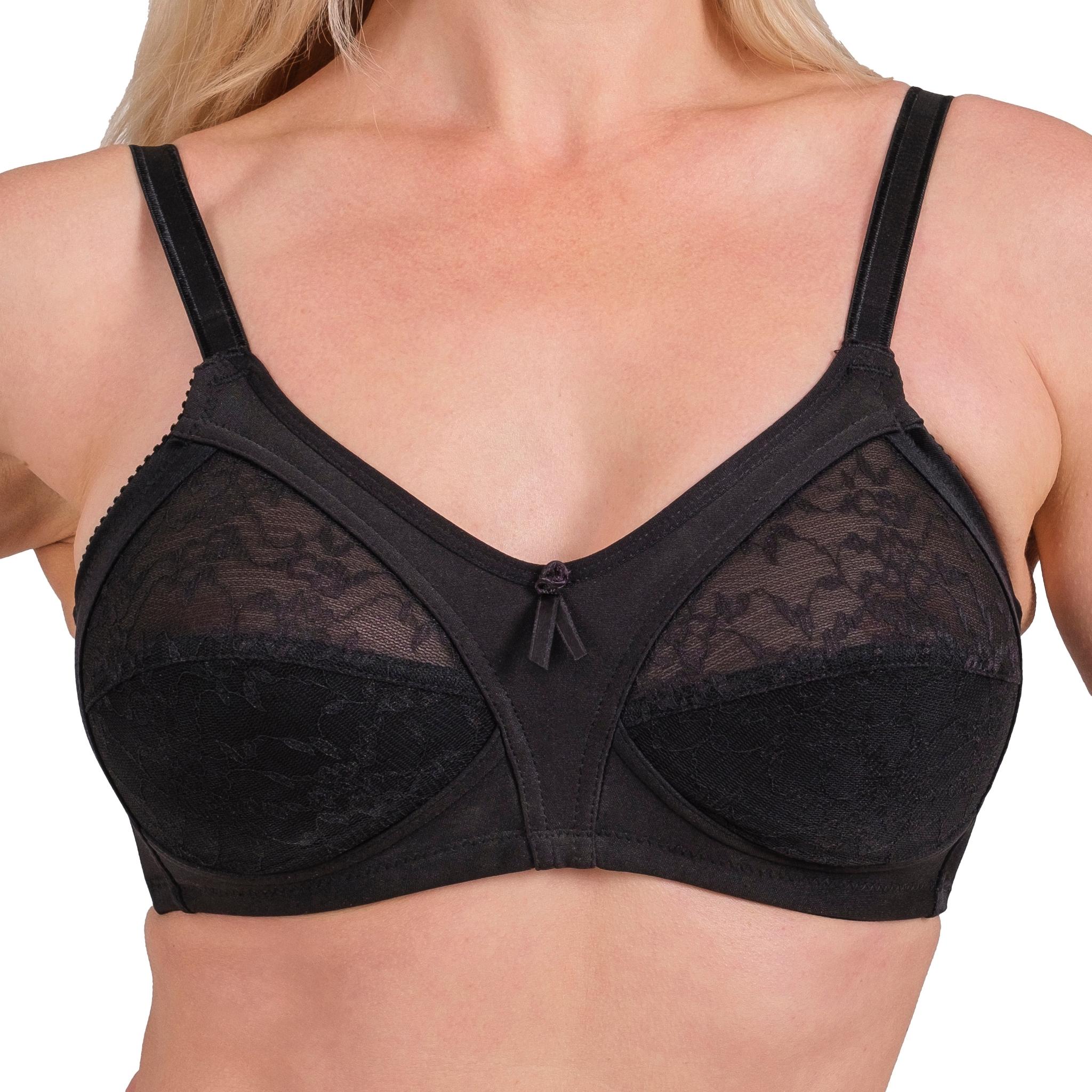 Full-Coverage Wireless Lace Bra - Shopthatapp.ca
