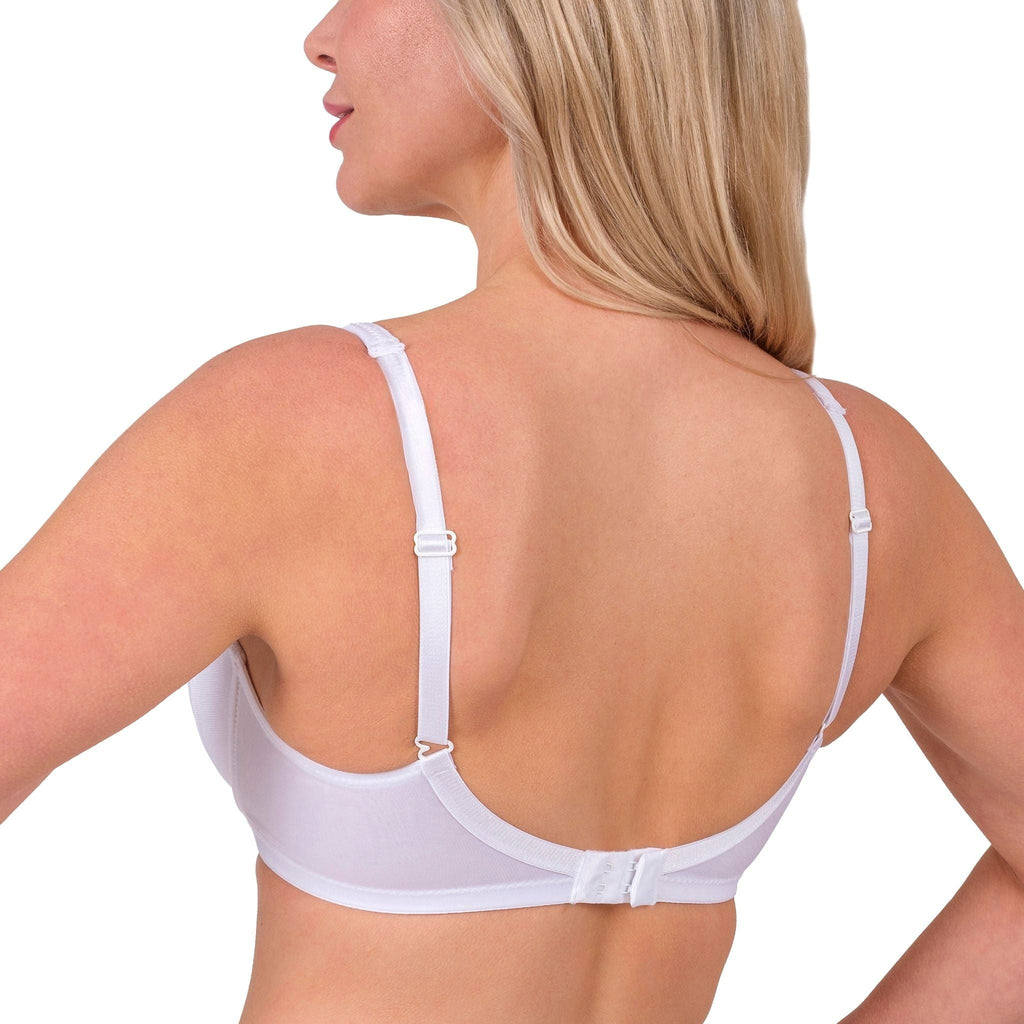 Lace-Trim Underwire Bra for Full Coverage and Comfort - Shopthatapp.ca