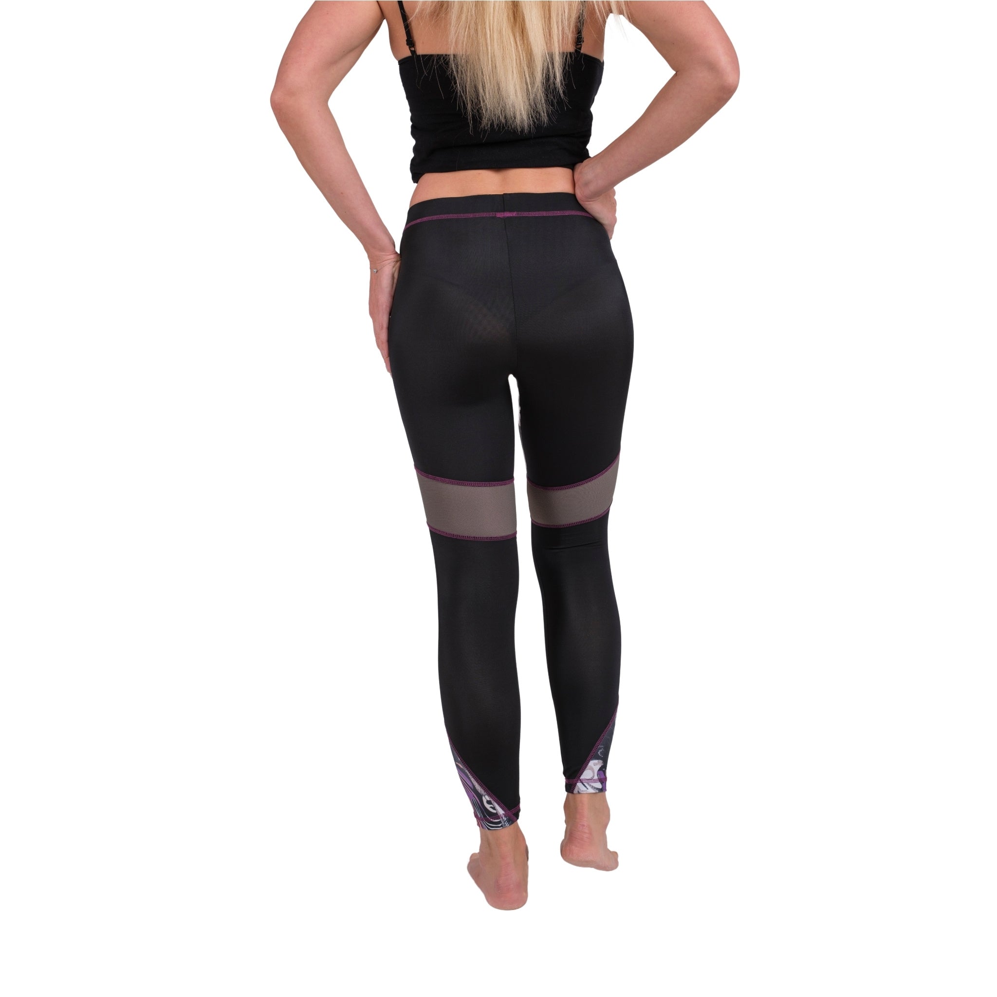 BoldMesh High-Waist Yoga Leggings - Shopthatapp.ca