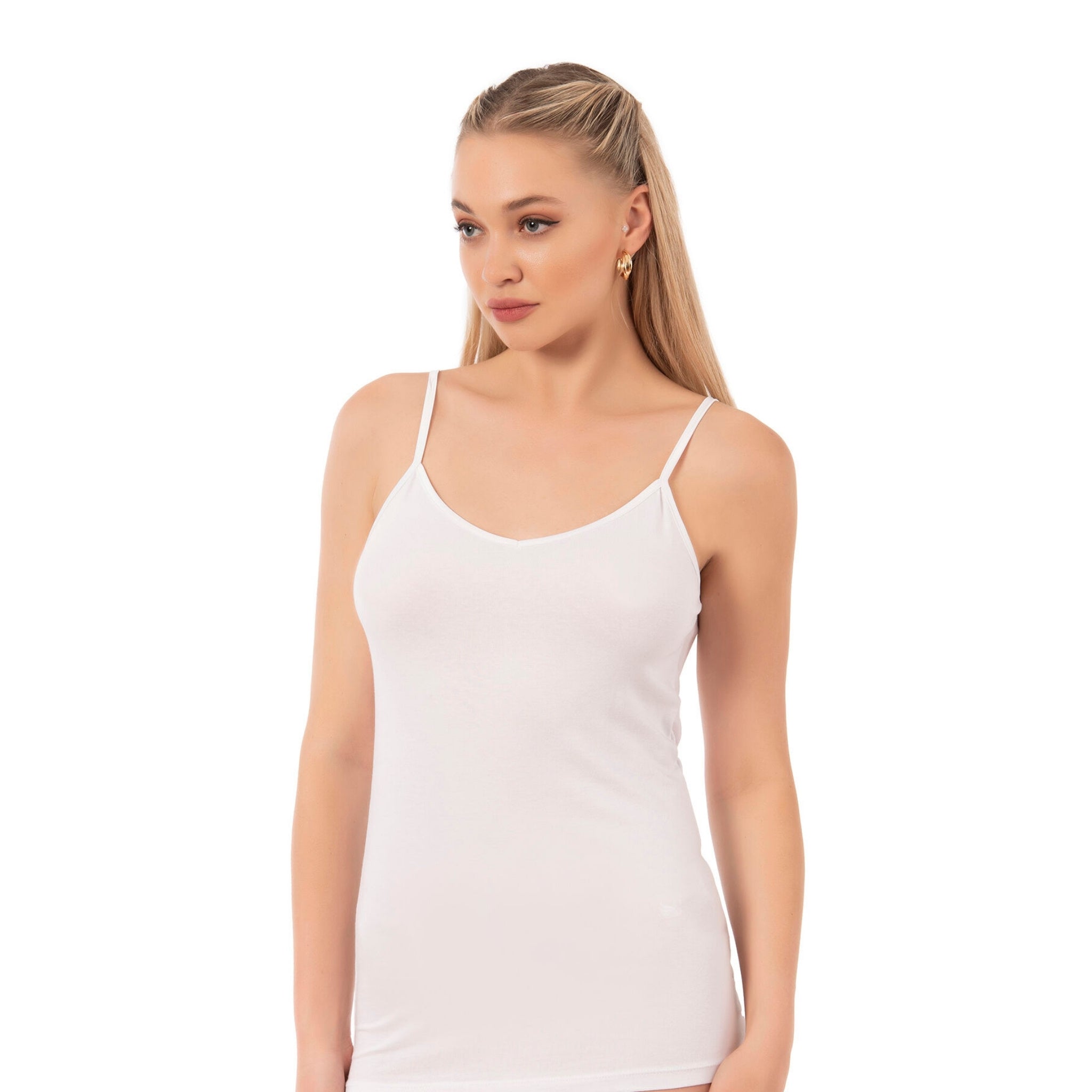 Women's Cotton Modal Camisole with Adjustable Straps for Ultimate Comfort and Style - Shopthatapp.ca