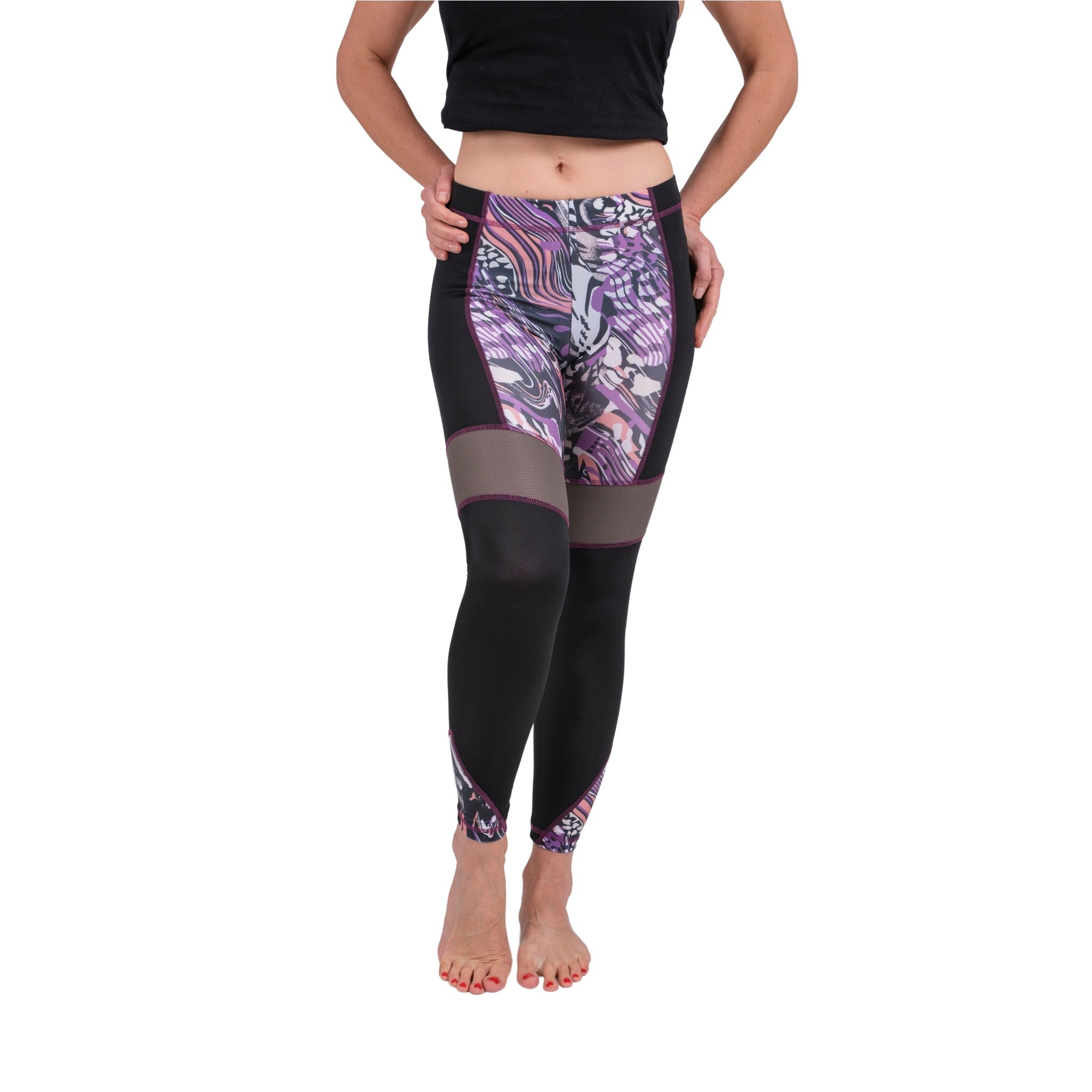 BoldMesh High-Waist Yoga Leggings - Shopthatapp.ca