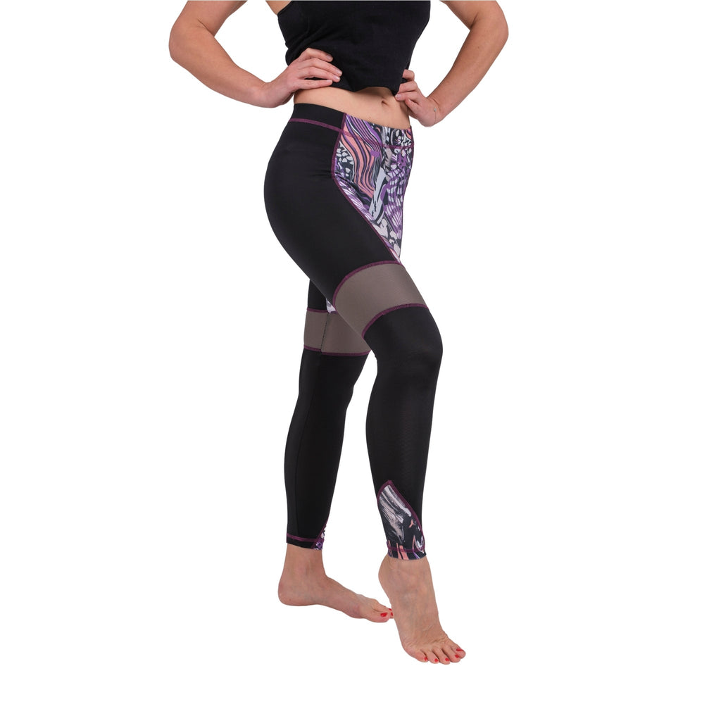 BoldMesh High-Waist Yoga Leggings - Shopthatapp.ca