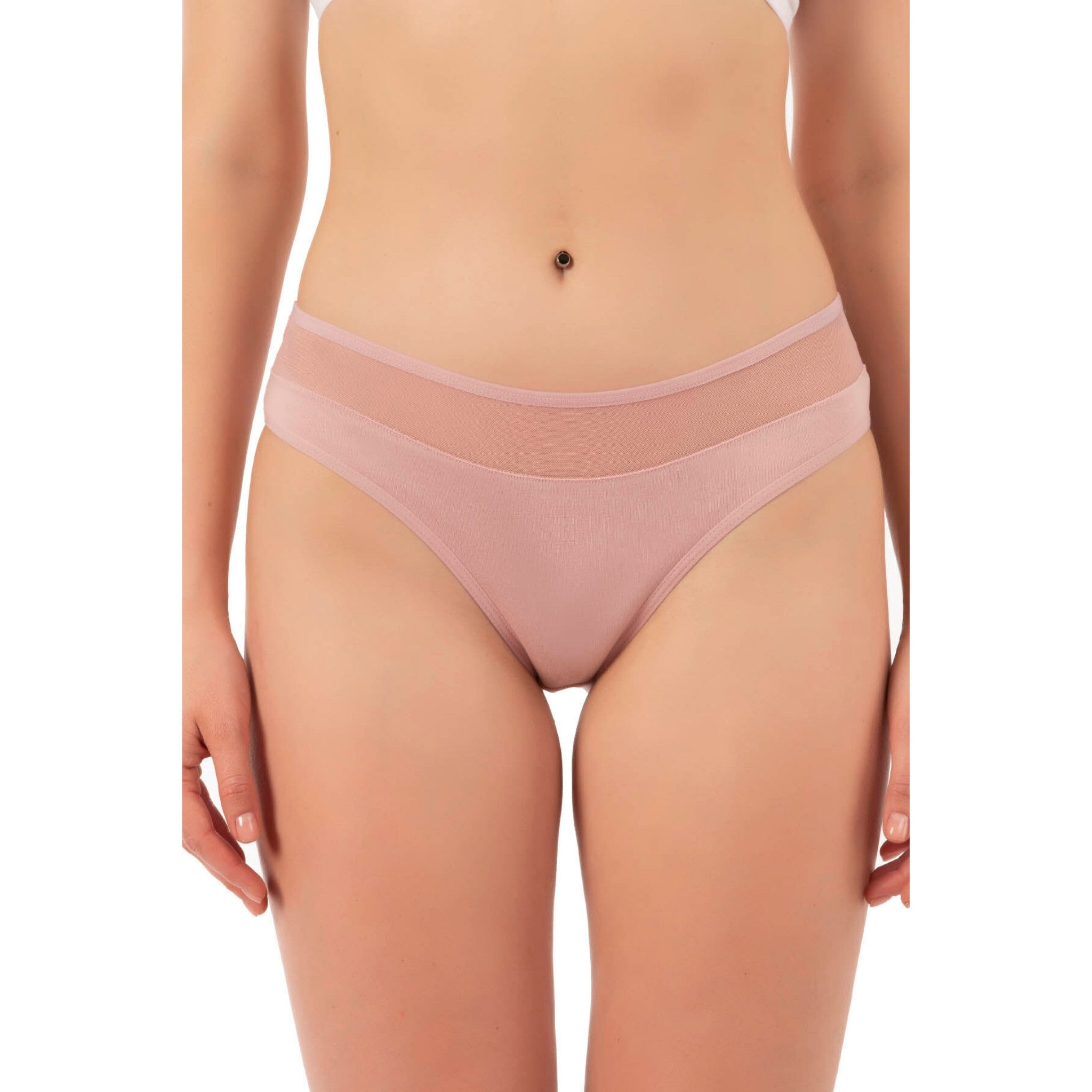 7-Pack Women's Cotton Bikini Panties with Mesh Waist - Comfortable and Stylish - Shopthatapp.ca