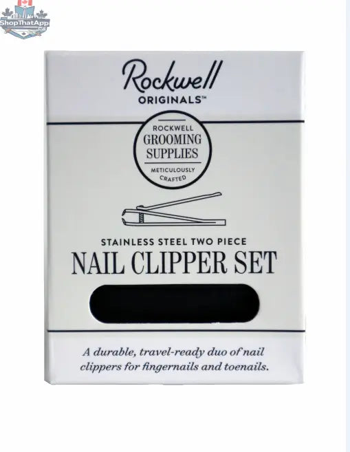 Rockwell Stainless Steel Nail Clipper Set - Shopthatapp.ca