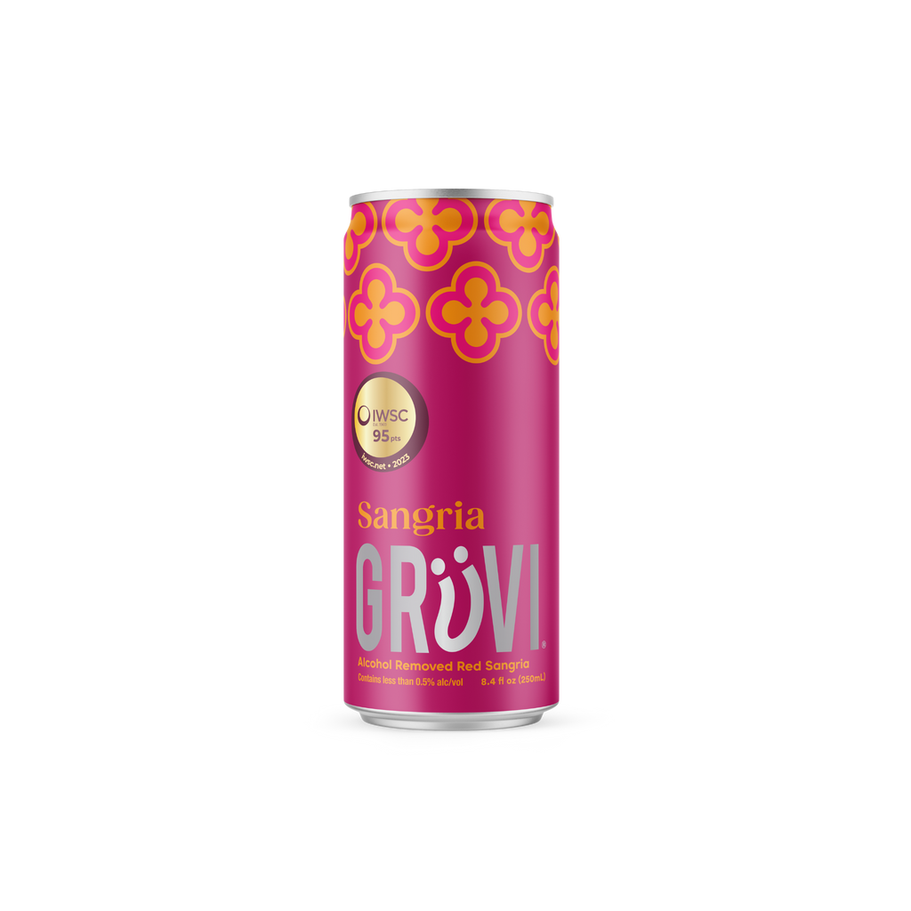 Grüvi Sangria - Refreshing Non-Alcoholic Wine Alternative