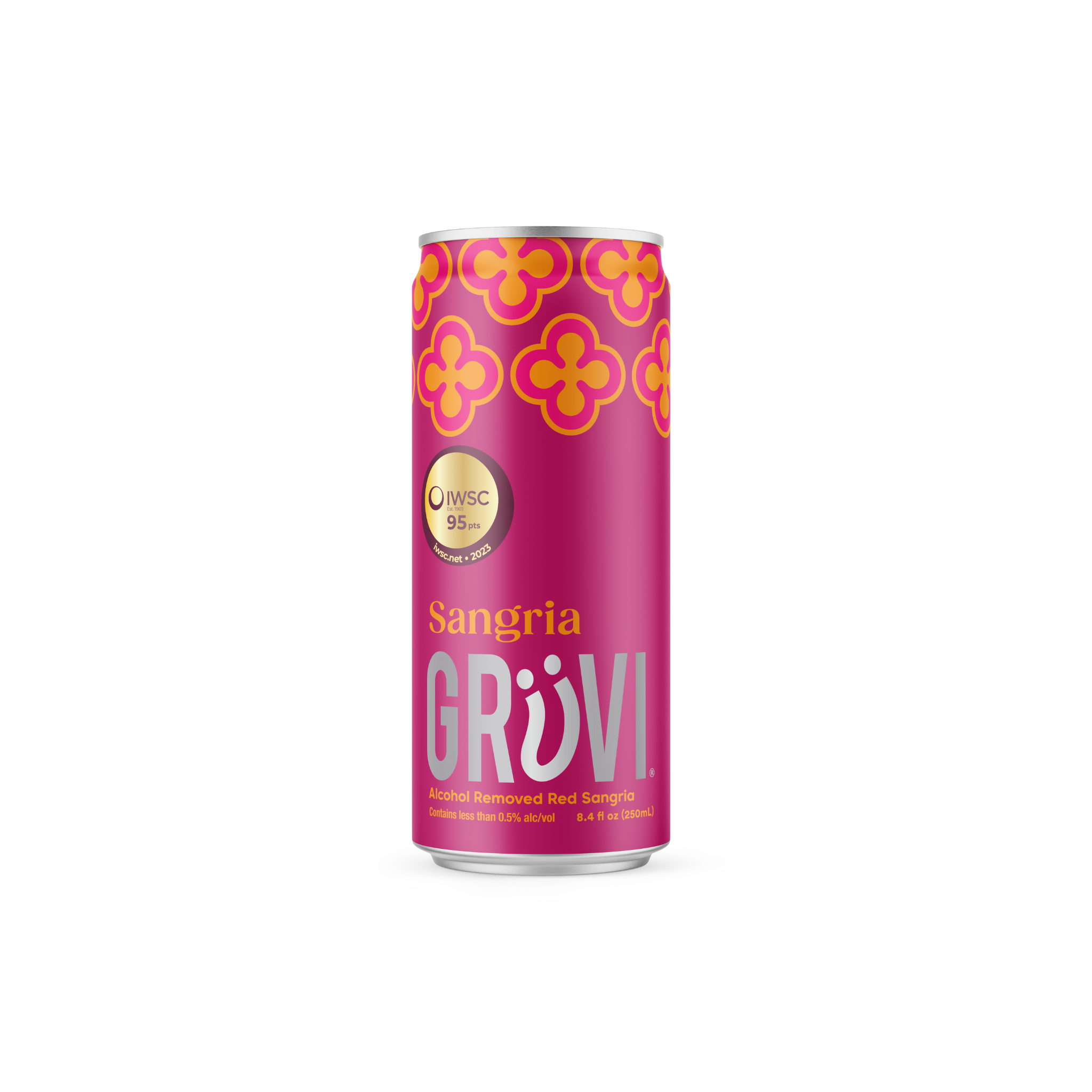 Grüvi Sangria - Refreshing Non-Alcoholic Wine Alternative