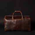 The Wayfarer Bag - Brown Classic Full-Grain Leather Duffle Bag - Www.Shopthatapp.ca