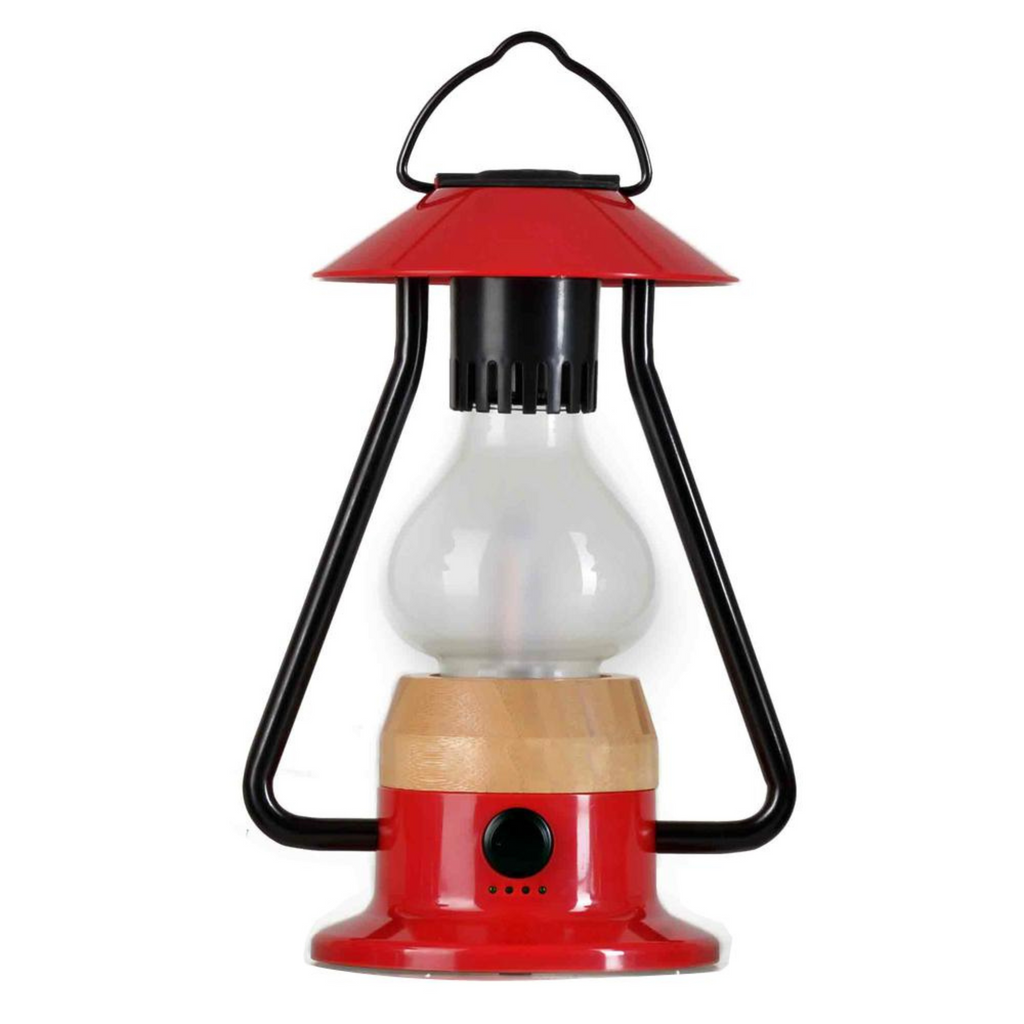 TRU De-LIGHT ROMANTICO LED All-in-One Lamp, Rechargeable, Bluetooth Music Speaker - FIRE RED / YELLOW / AUQA BLUE / GREEN / BLACK - Www.Shopthatapp.ca
