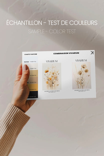 Combinaison Vivarium Imprimée avec 2 Toiles Imprimées - Shopthatapp.ca