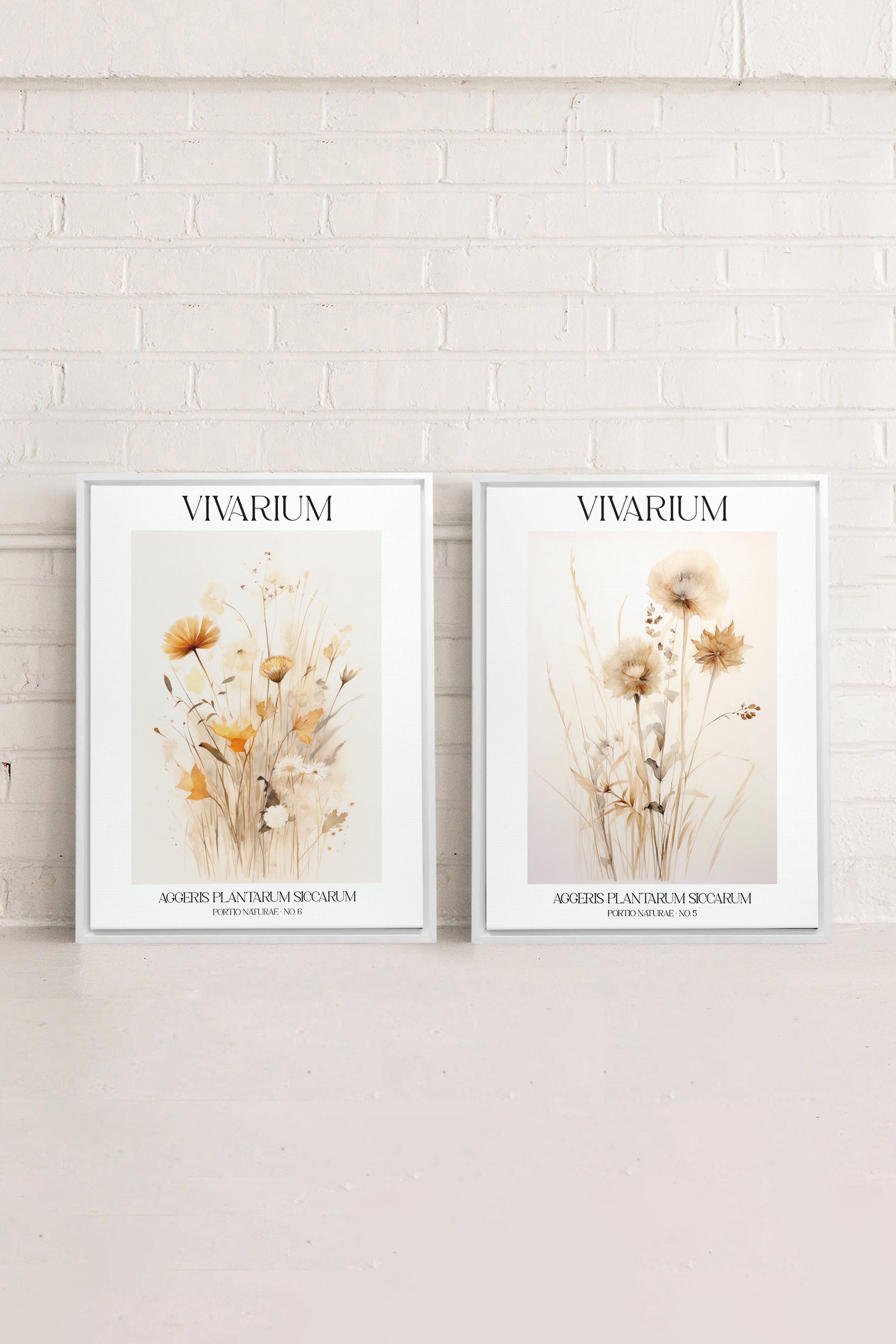 Combinaison Vivarium Imprimée avec 2 Toiles Imprimées