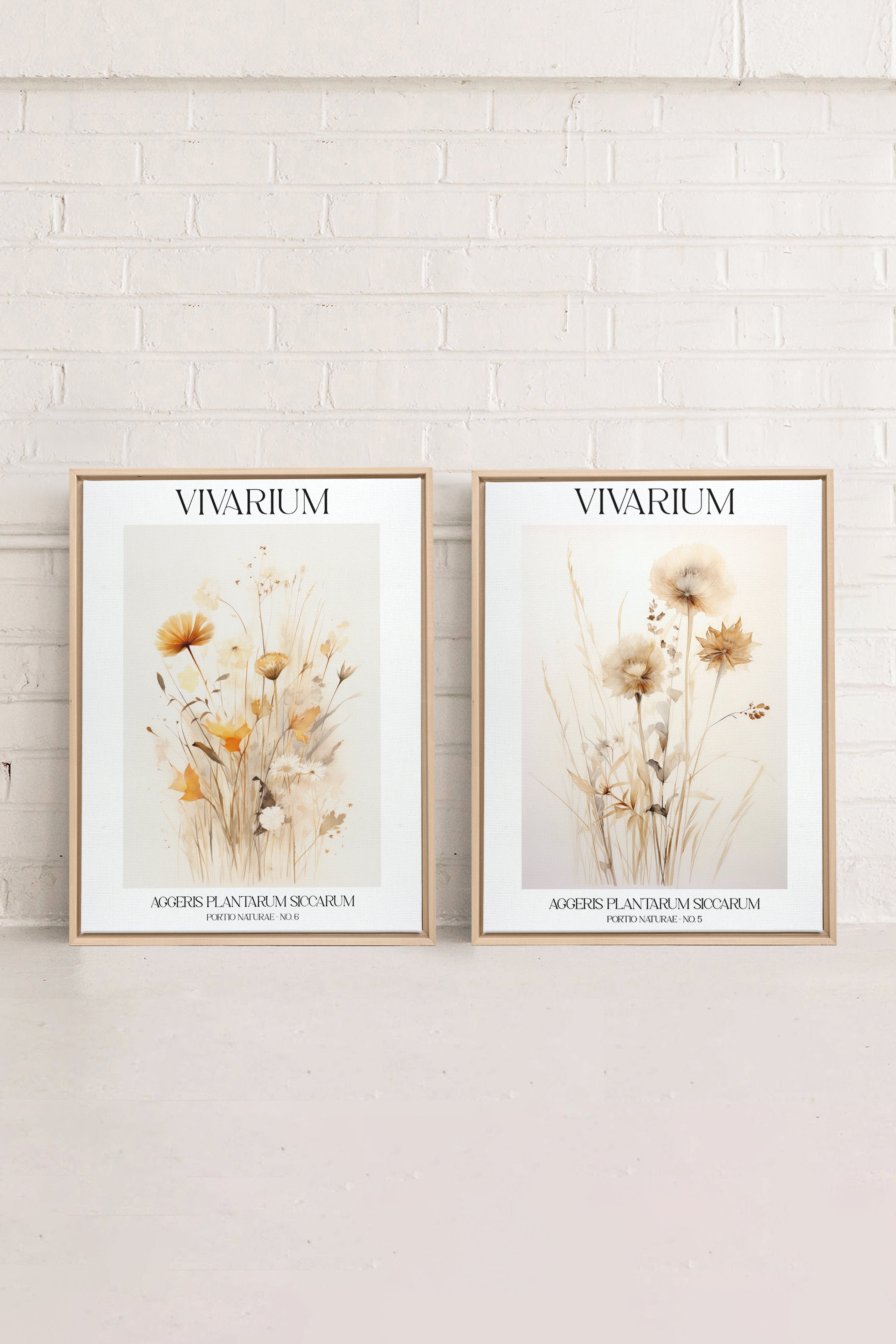 Combinaison Vivarium Imprimée avec 2 Toiles Imprimées
