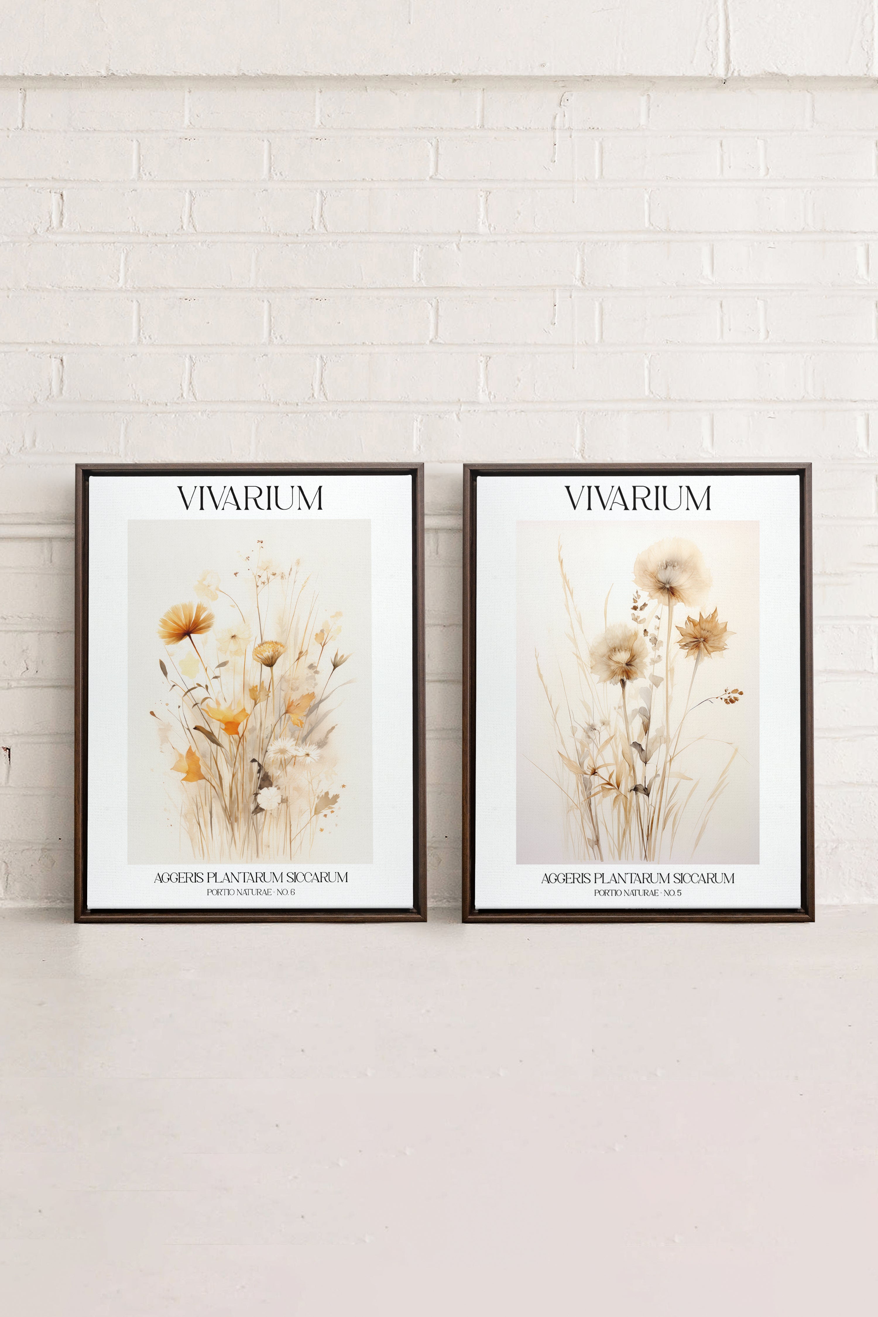 Combinaison Vivarium Imprimée avec 2 Toiles Imprimées