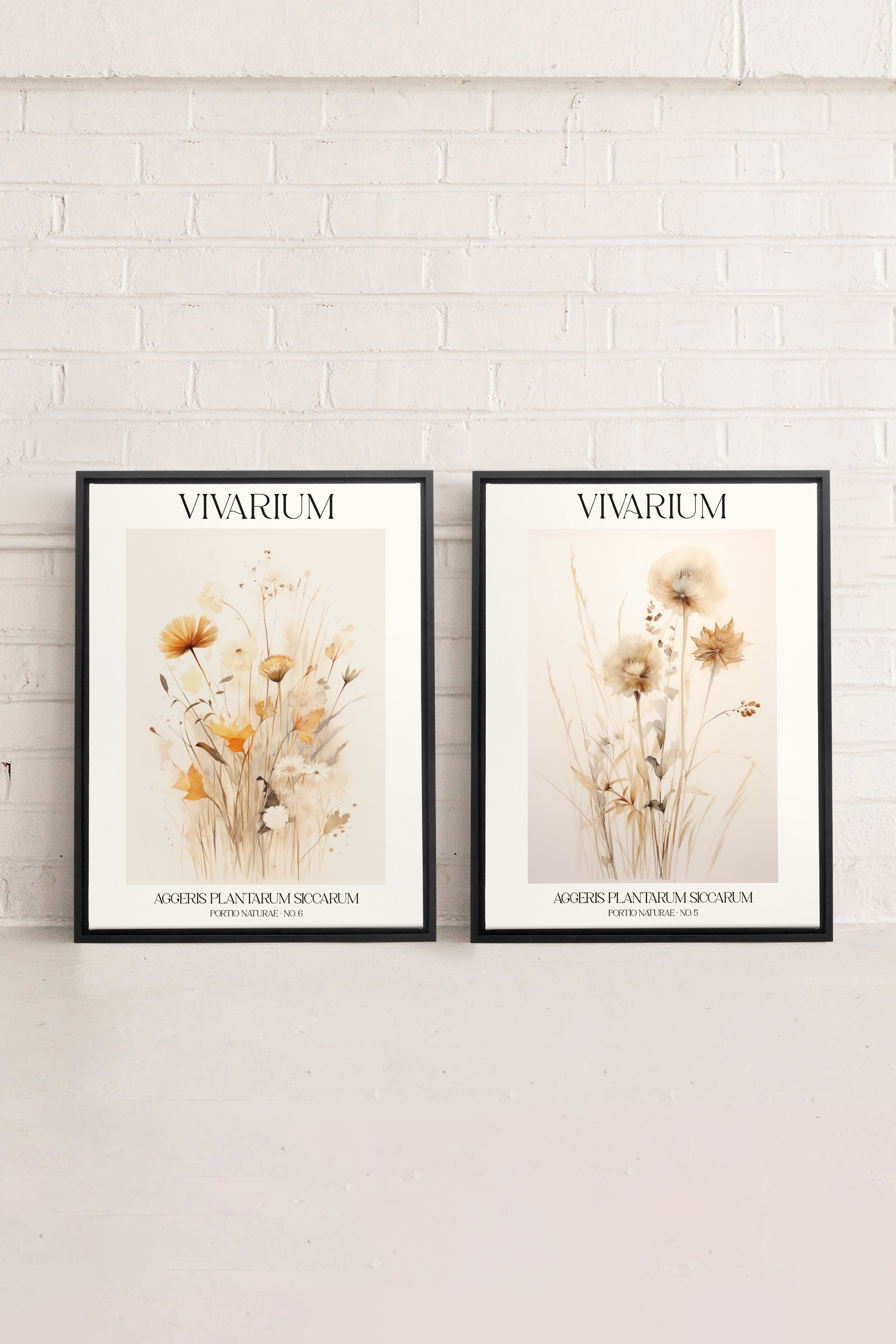 Combinaison Vivarium Imprimée avec 2 Toiles Imprimées