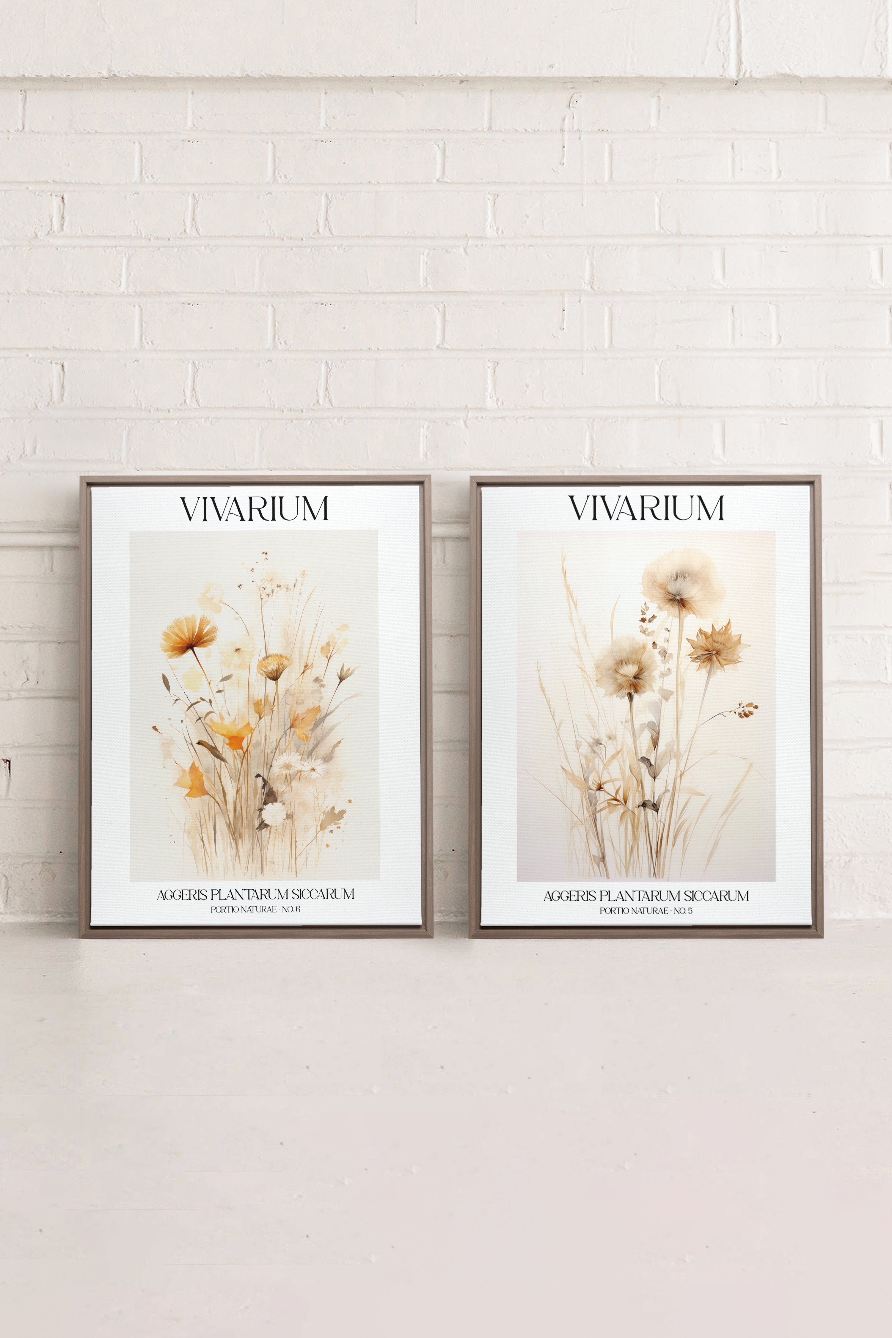 Combinaison Vivarium Imprimée avec 2 Toiles Imprimées