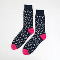 Hot Pink Skulls with Fresh Zig Zag Design - Shopthatapp.ca