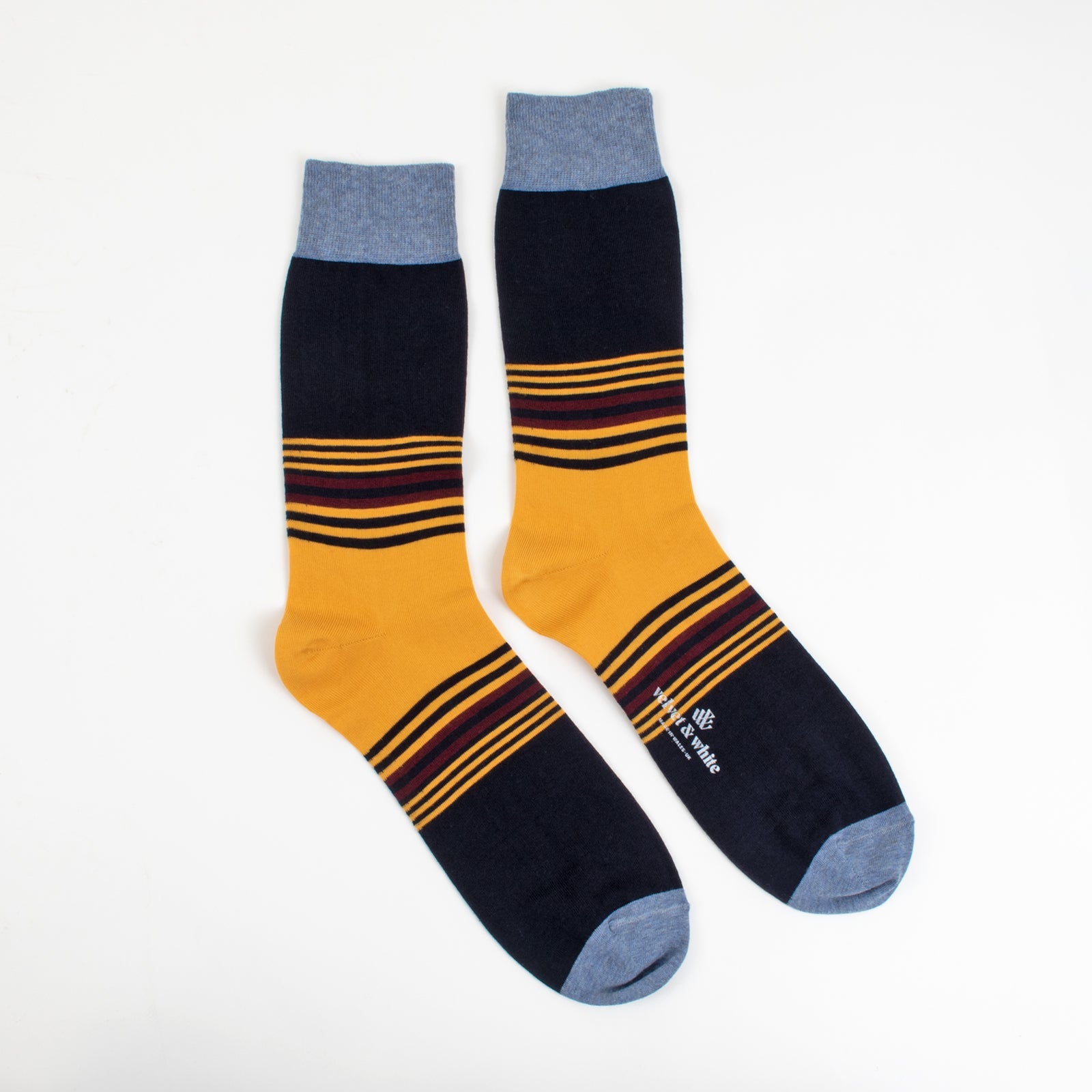 Blue Gold Stripes - Shopthatapp.ca