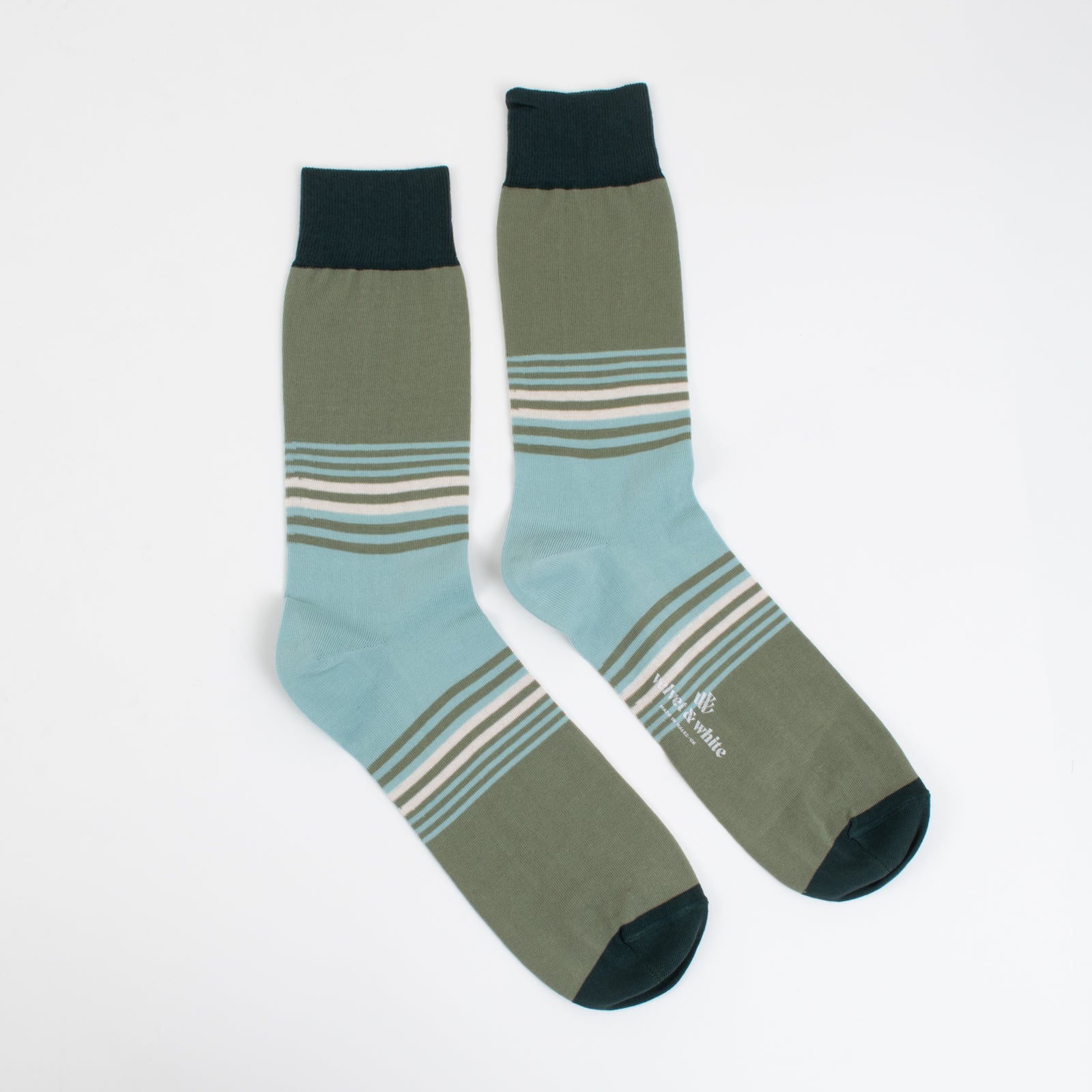 Green Stripes - Premium Green Striped Fabric for Stylish Projects - Shopthatapp.ca
