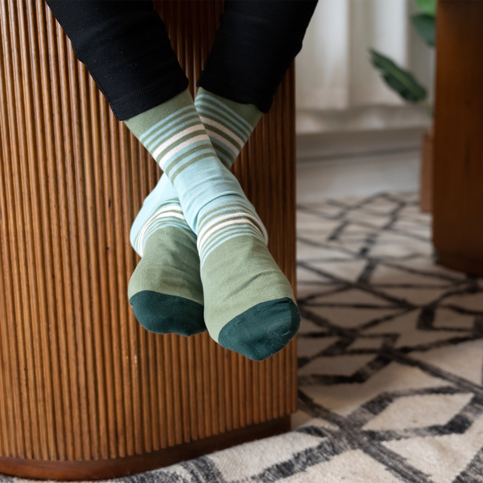 Green Stripes - Premium Green Striped Fabric for Stylish Projects - Shopthatapp.ca