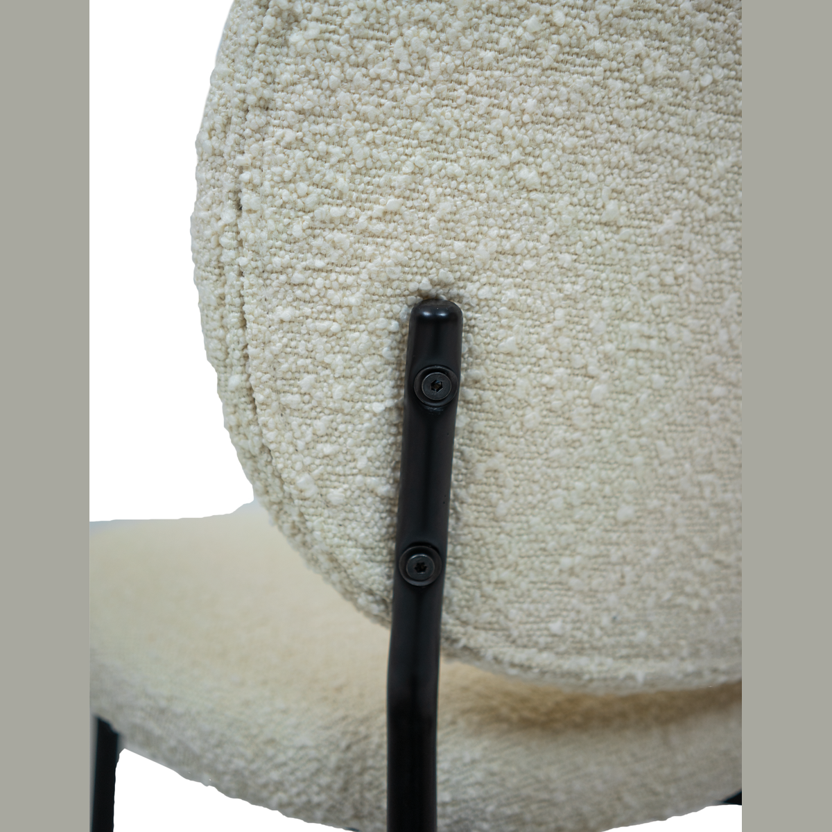 Sashi Dining Chair - Linen Boucle' - Www.Shopthatapp.ca