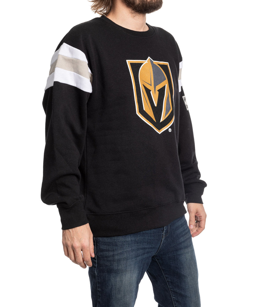 Vegas Golden Knights Varsity Retro Style Crewneck Sweater - Shopthatapp.ca
