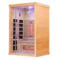 Blisspod | Venetian | Full Spectrum Indoor Premium Canadian Hemlock Low EMF Sauna | 10 Heaters | Chromotherapy & Reflexology | 2 Person - Www.Shopthatapp.ca