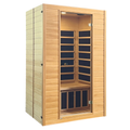 Blisspod | Vienna | Far Infrared Sauna Canadian Hemlock Very Low EMF Sauna, 4 Heaters – 2 Persons - Www.Shopthatapp.ca