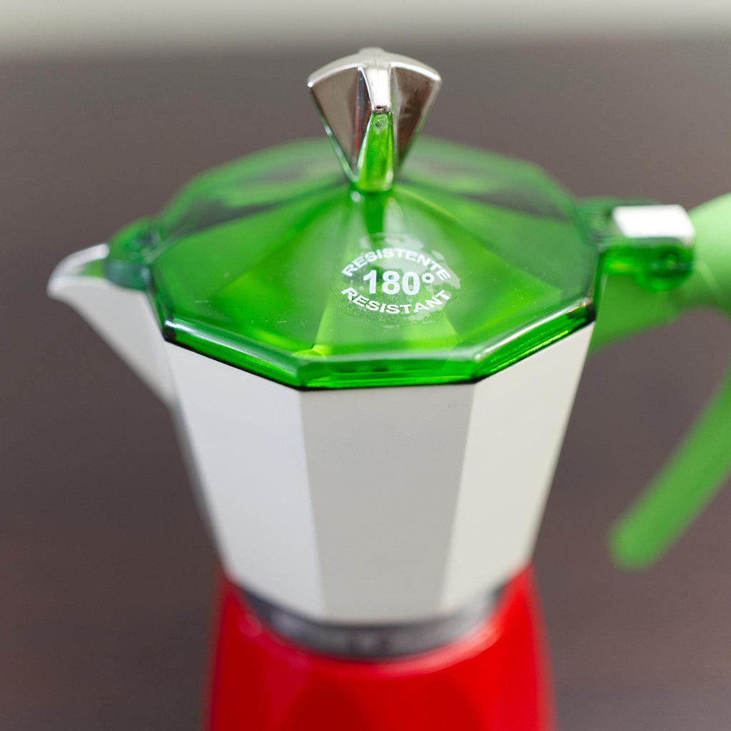 Viva Italia! Moka Pot Flies the Flag - Shopthatapp.ca
