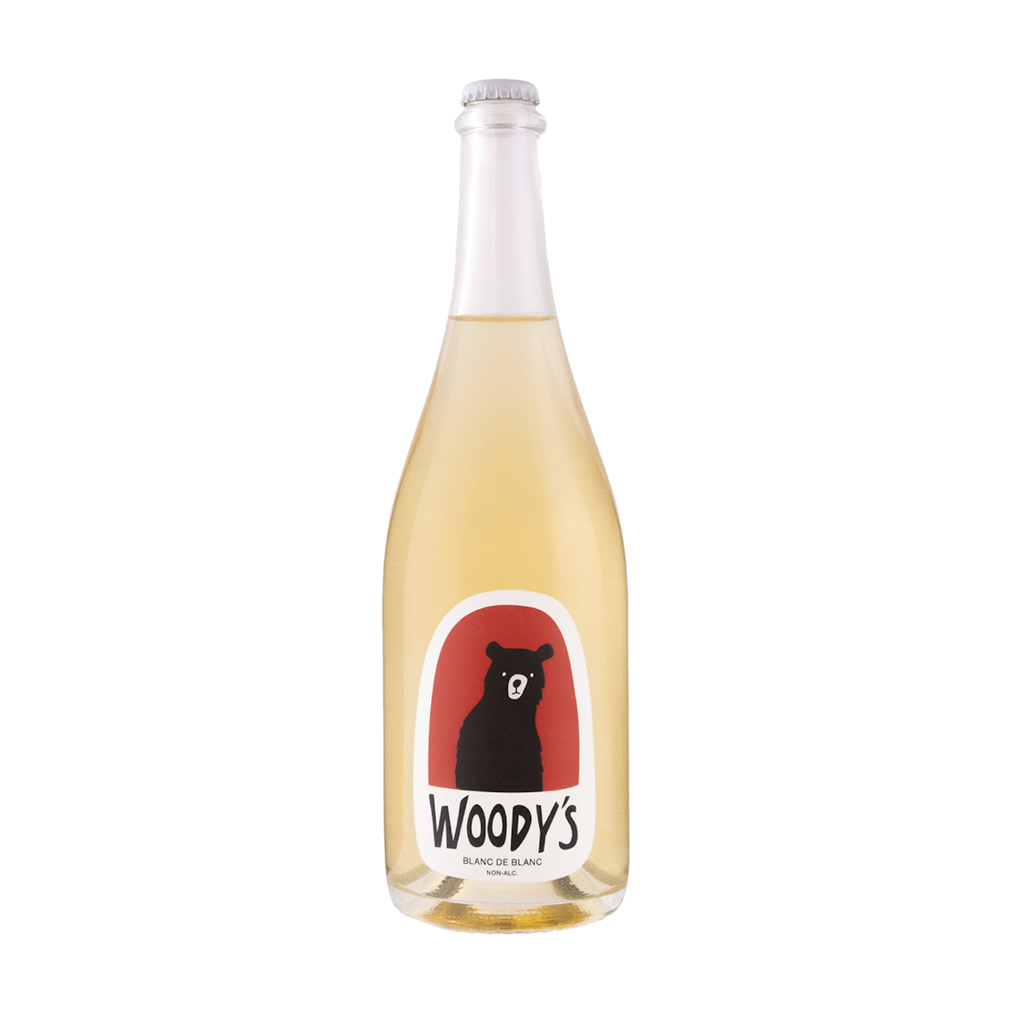 Woody's Sparkling Blanc de Blanc Modern Mule Shoes