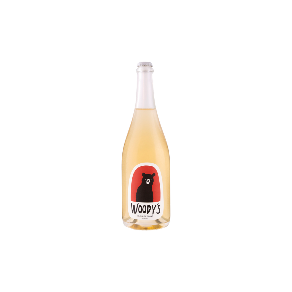 Woody's Sparkling Blanc de Blanc Mini - Effervescent Elegance in a Compact Bottle