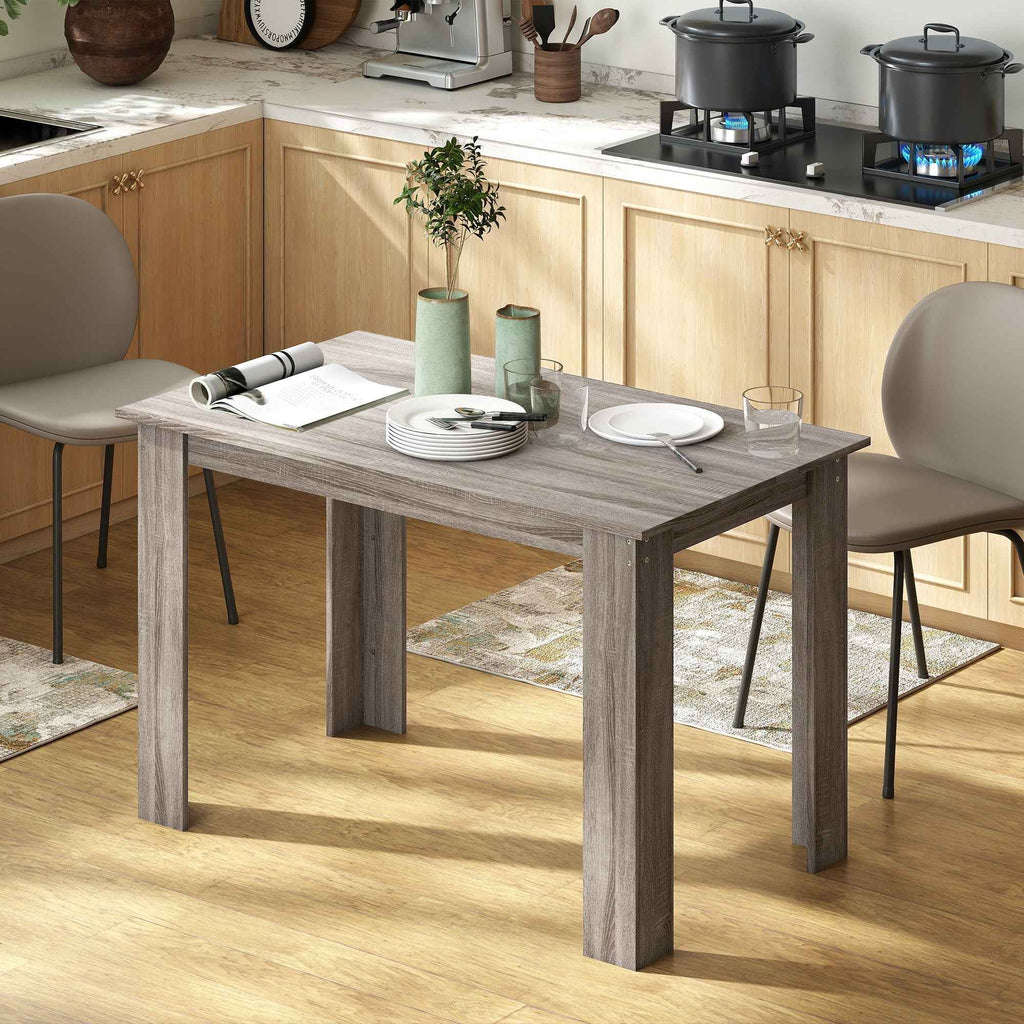 Spencer 47" Dining Table for 4-6 People-Light Grey