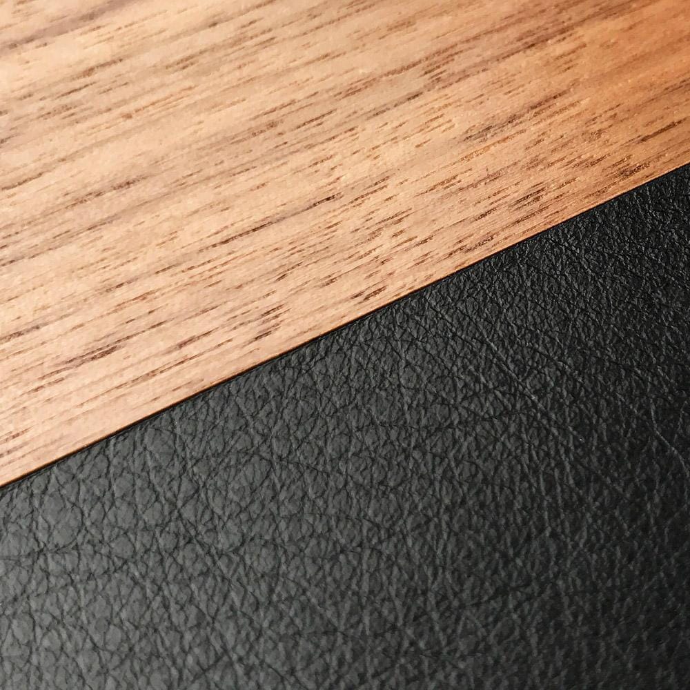 Walnut Rift - Wood & Leather Phone Case - Shopthatapp.ca