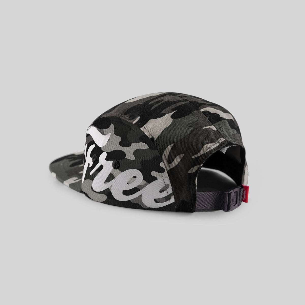 Freedom 83 Monochrome Stealth 5-Panel Cotton Cap-Headwear-www.Shopthatapp.ca-Freedom 83