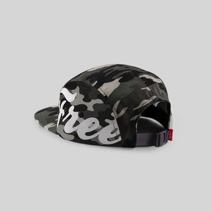 Freedom 83 Monochrome Stealth 5-Panel Cotton Cap-Headwear-www.Shopthatapp.ca-Freedom 83