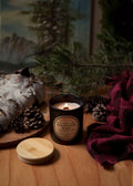 Whistler Pine: wood wick soy candle 8oz - Shopthatapp.ca