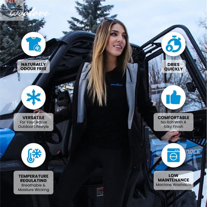 Women's Merino Wool Leggings — Midweight - Shopthatapp.ca