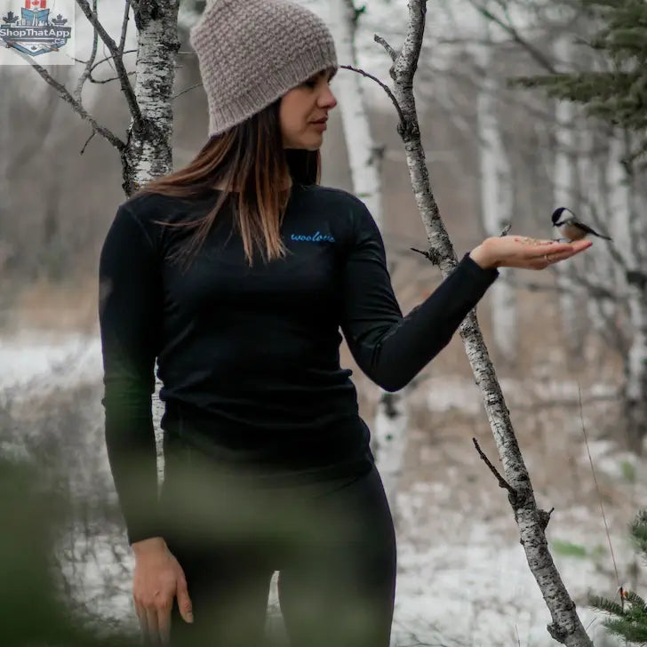 Women's Merino Wool Leggings — Midweight - Shopthatapp.ca
