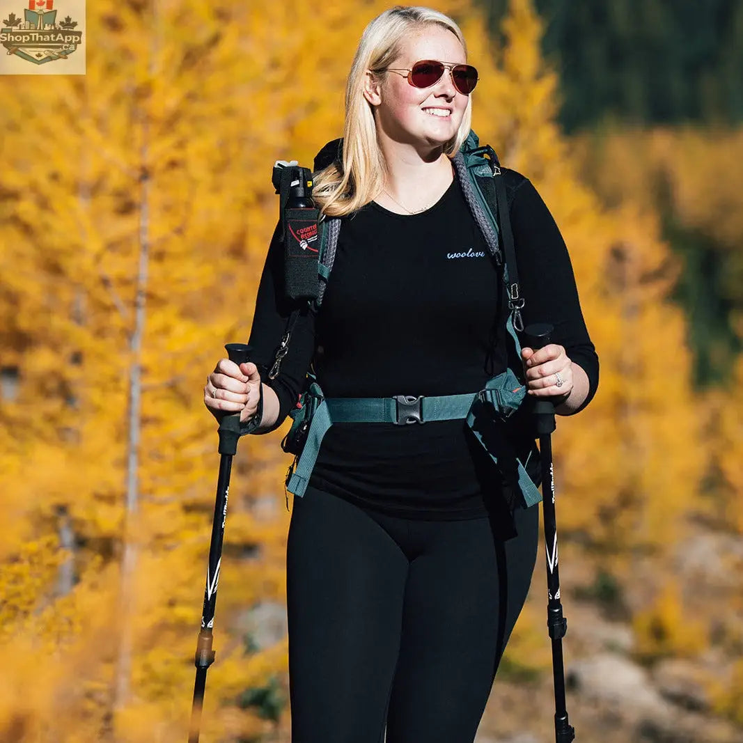 Women's Merino Wool Leggings — Midweight - Shopthatapp.ca