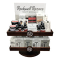 Rockwell Razors Grooming Supplies - Shave, Beard & Grooming Products in Two-Level Wood Display