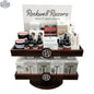 Rockwell Razors Grooming Supplies - Shave, Beard & Grooming Products in Two-Level Wood Display - Shopthatapp.ca