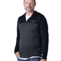 Men's Merino Wool 1/4 Zip Hoodie — Midweight