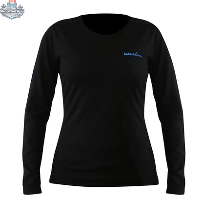 Women's Merino Wool Long Sleeve Crew Neck — Midweight - Shopthatapp.ca