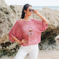 Dusty Pink Short Sleeved Top for Effortless Style - Shopthatapp.ca
