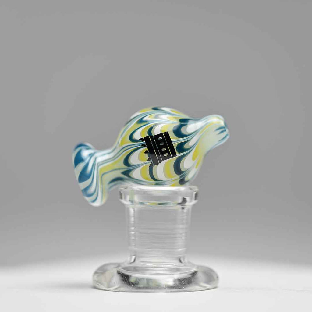 Directional Bubble Carb Cap - Color Swirl