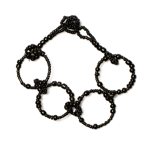 Beaded Hoop Bracelet - ZN6202 - Shopthatapp.ca
