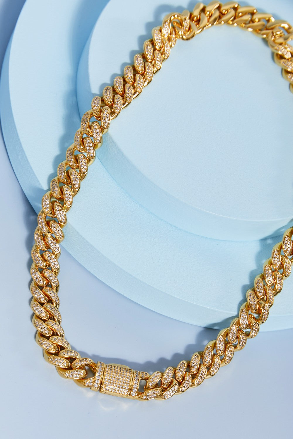 Brass Curb Chain Necklace - Shopthatapp.ca