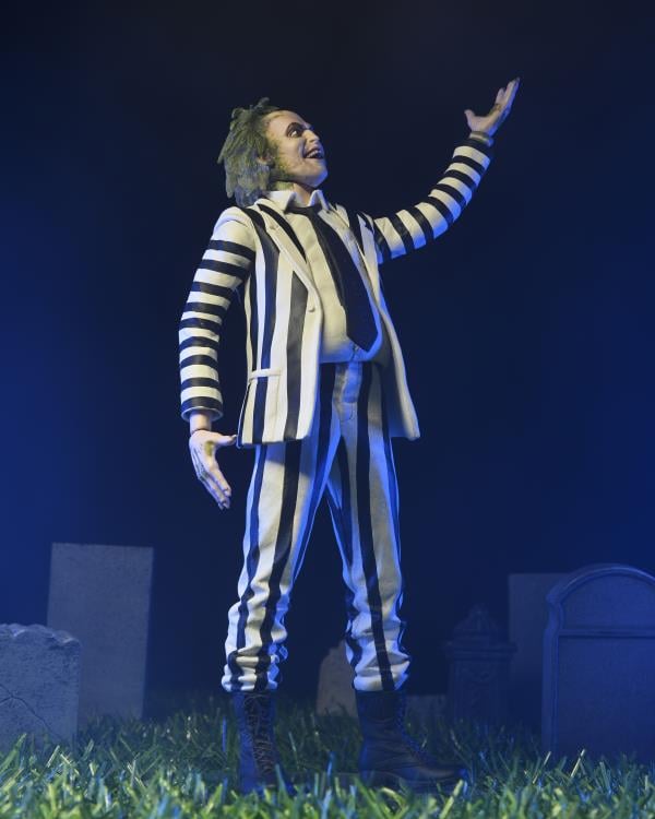 Beetlejuice (Black and White Suit) Action Figure - Www.Shopthatapp.ca