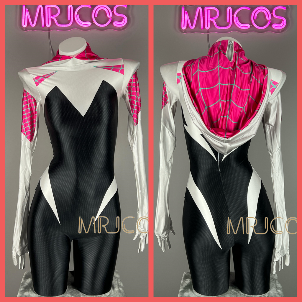 Woman Super Hero Spandex Cosplay Full Bodysuit Halloween Costume Zentai - Shopthatapp.ca