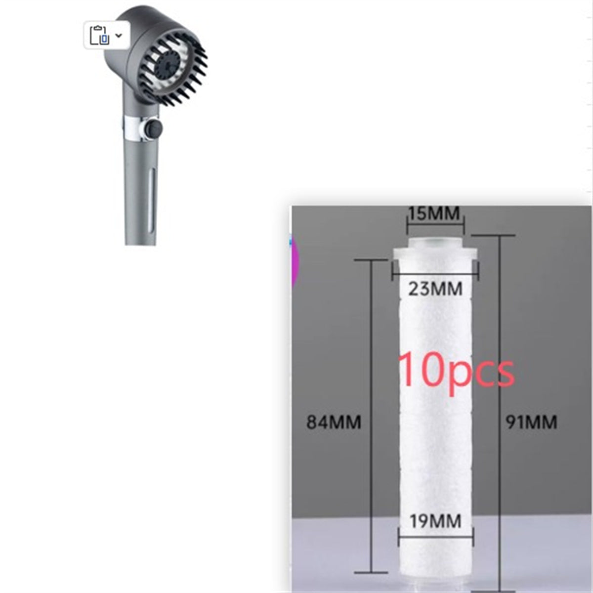 3 Modes High Pressure Shower Head for a Luxurious Shower Experience - Shopthatapp.ca