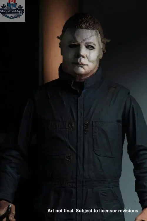 Toy Snowman Halloween II Michael Myers collectible action figure with detailed mask and costume, perfect for Halloween toy collection.